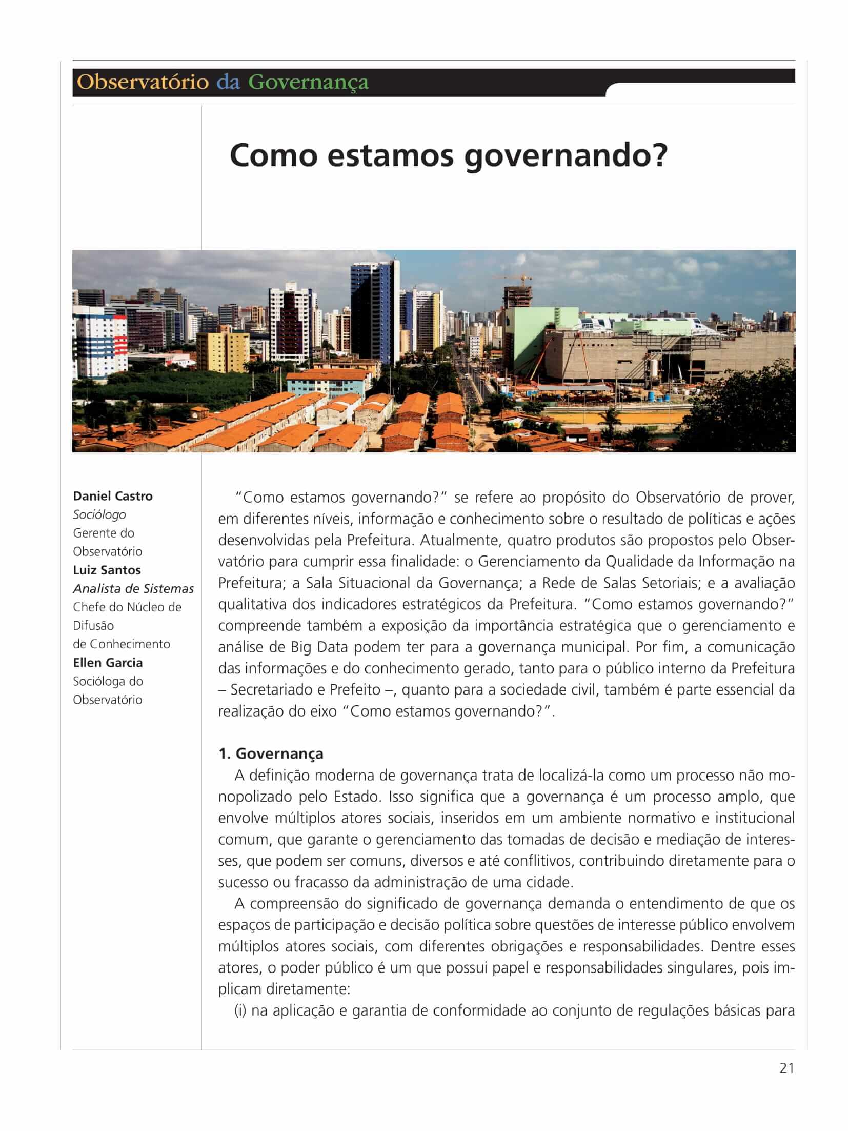 Capa do Artigo