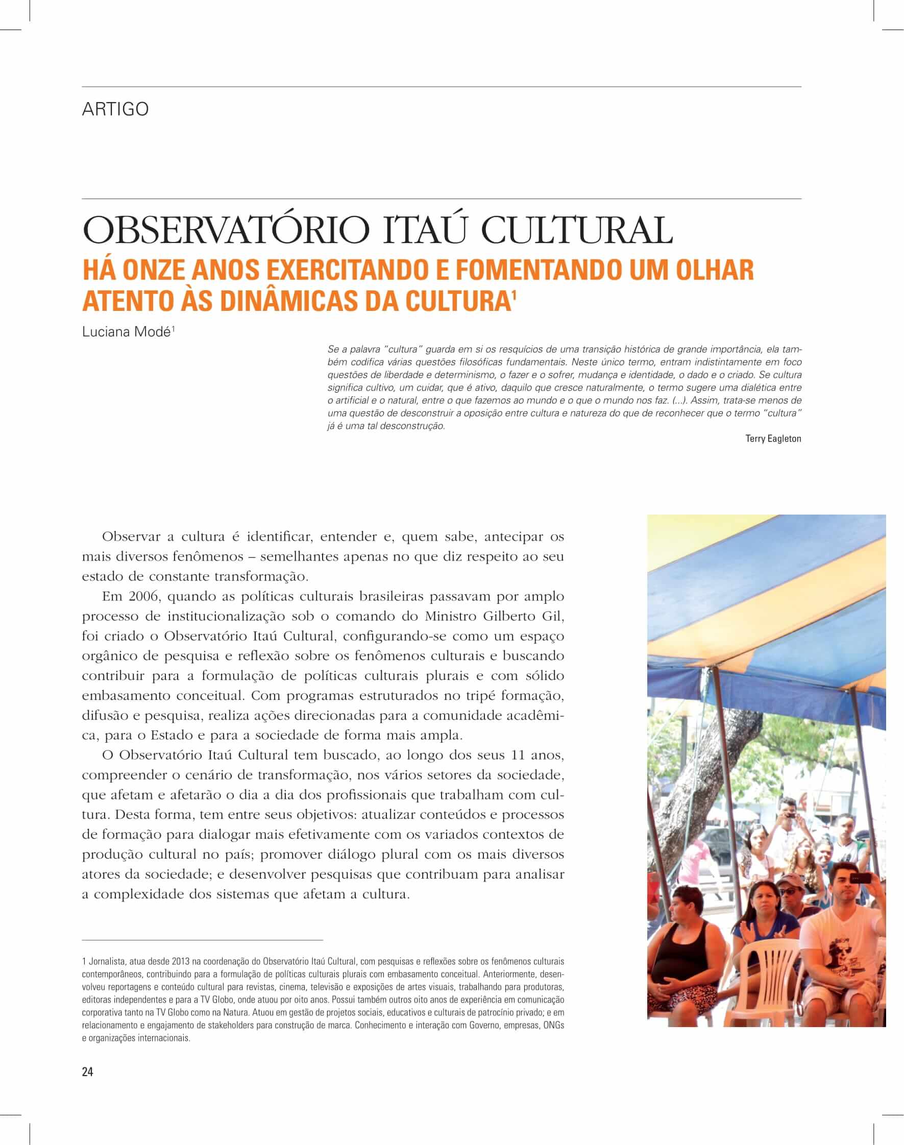 Capa do Artigo